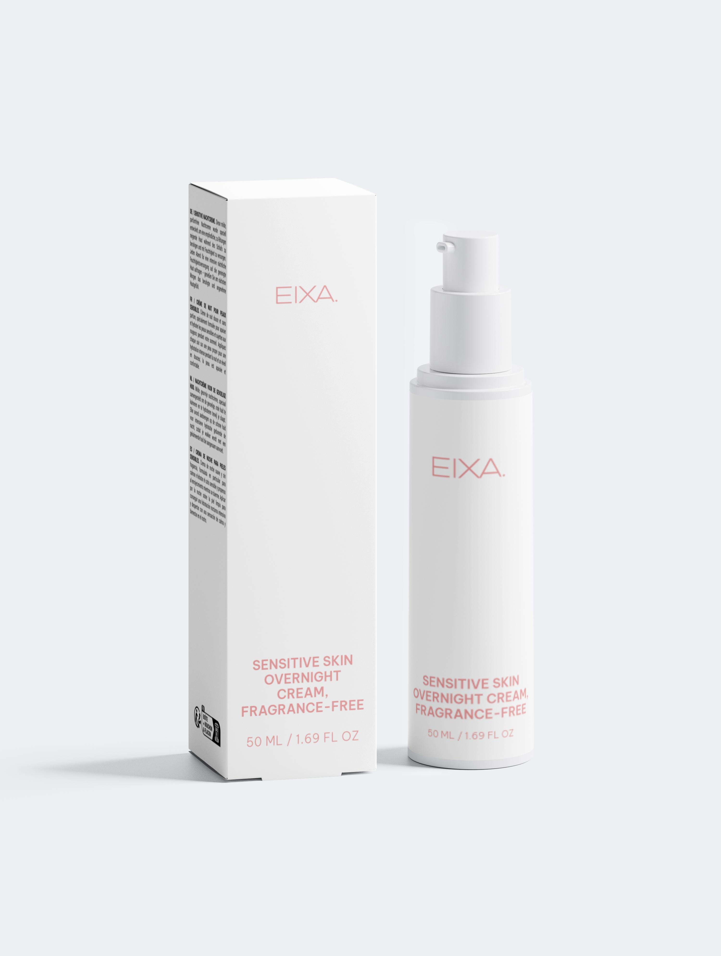 Sensitive Skin Overnight Cream, Fragrance-Free